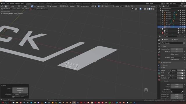 How to create a scifi decal in Blender. смотреть онлайн