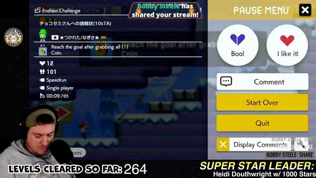 May The Fourth Be With You 🪐 74 Lives & 256 Clears Playing No Skip Endless Expert In Mario Maker 2 смотреть онлайн