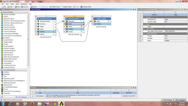 Two way FSI using ANSYS Fluent Part-2 смотреть онлайн