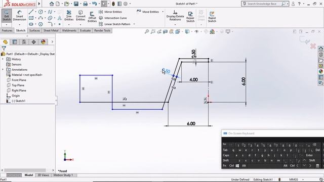 SOLIDWORKS TUTORIAL : OIL FILTER PART 1/3 смотреть онлайн