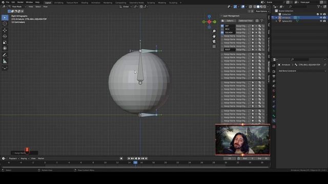 🦴Como crear el Esqueleto/Rig para animar una Esfera en Blender 3.X смотреть онлайн