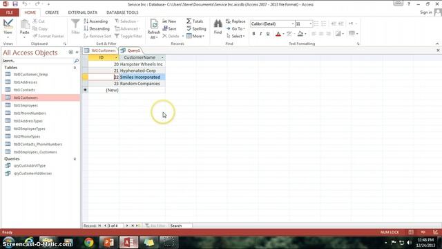 17. Delete Query (Programming In Microsoft Access 2013) смотреть онлайн