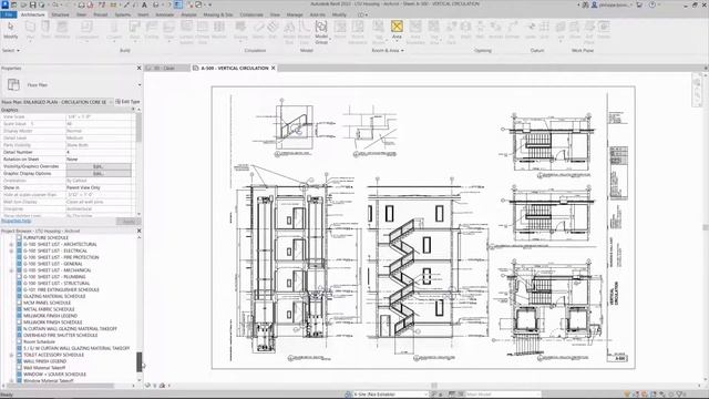Ícono del navegador de proyectos de Revit 2023 para vistas en planos смотреть онлайн