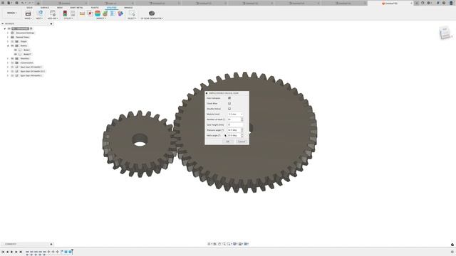 How to Design Double Helical Gears in Fusion 360 смотреть онлайн