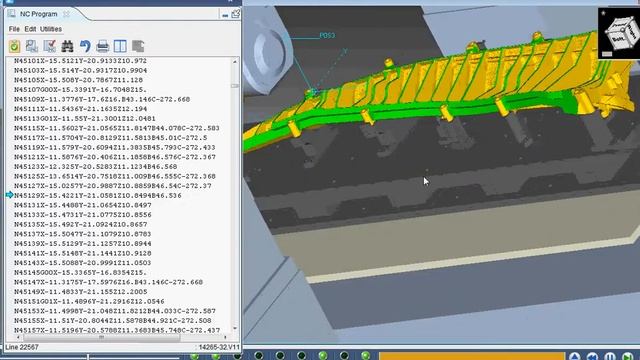 Program CNC 6 axis in Catia V5R25 - Very hard смотреть онлайн