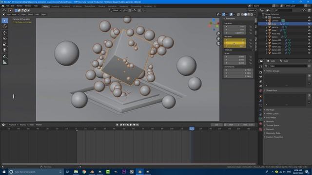 Make This Satisfying Animation Loop In Eevee [HD tutorial] смотреть онлайн