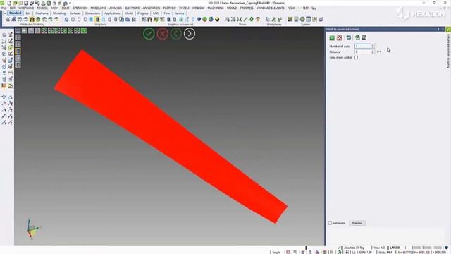 Mesh To Advanced Surface | VISI 2021.0 смотреть онлайн