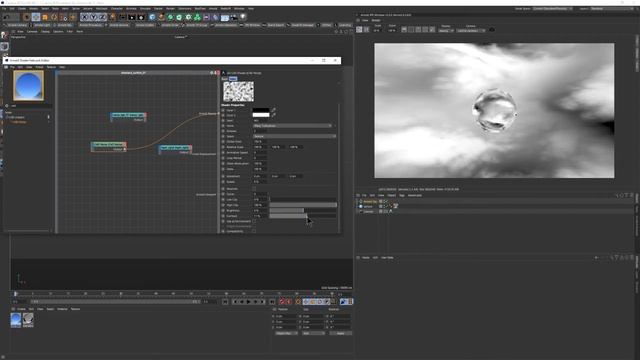 Cinema 4D Procedural Sky & Clouds For Arnold смотреть онлайн