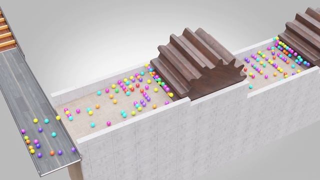 16,000 Color Balls Marble Run Loop animation V02 смотреть онлайн
