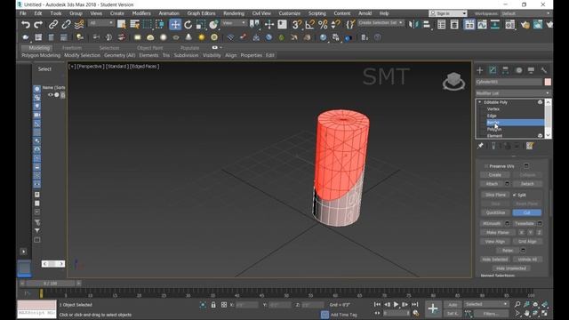 Edit geometry | Edit poly | 3ds max tutorial | Tamil | SMT | Part - 8 смотреть онлайн