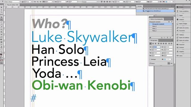 InDesign: Align Lines! … (^/) ;-) смотреть онлайн