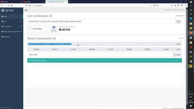 How To Activate Microsoft Office By Phone Vía Get CID Web