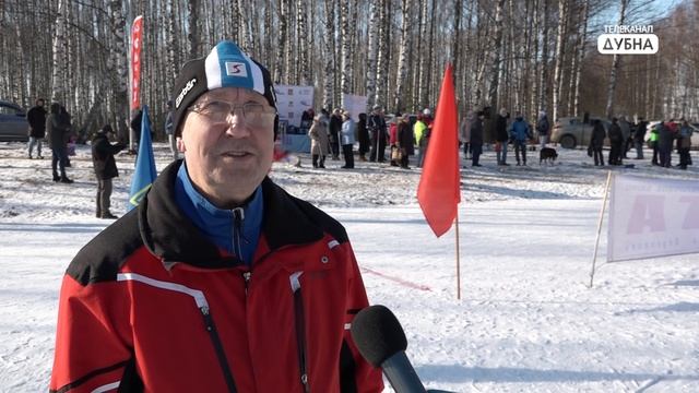 45-я лыжная эстафета памяти Александра Березняка пошла в Дубне смотреть онлайн