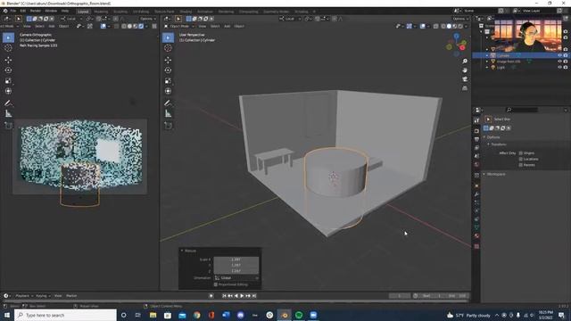 Blender: Part 2 Bedroom (Bed and Furniture) смотреть онлайн