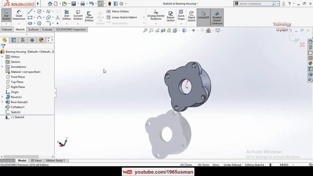 How to apply Path Mate in SolidWorks смотреть онлайн