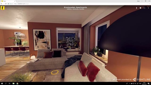 RenderToVR | 360 VR walkthrough tour in 3ds max смотреть онлайн