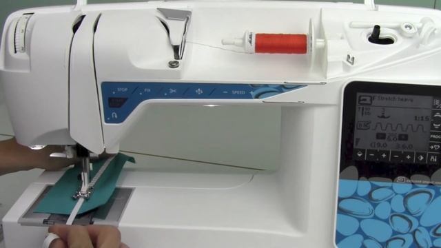 Viking Opal 670 38 Sewing Elastic смотреть онлайн