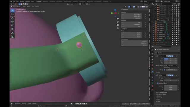 Blender 2.8/2.9 Lowpoly Chibi Illustration Timelapse смотреть онлайн