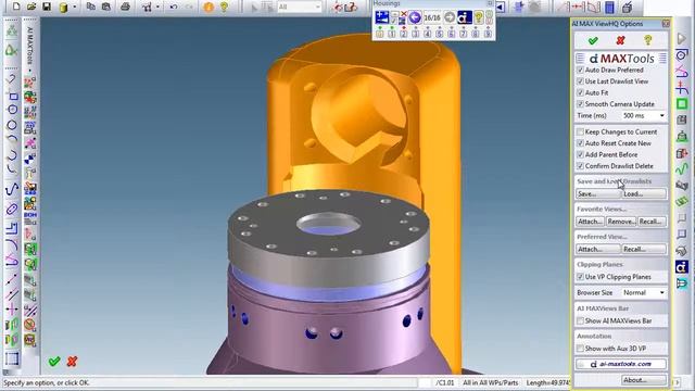 AI QSave and AI MAX ViewHQ Save Drawlists -- AI MAXTools for Creo Elements/Direct (CoCreate) смотреть онлайн