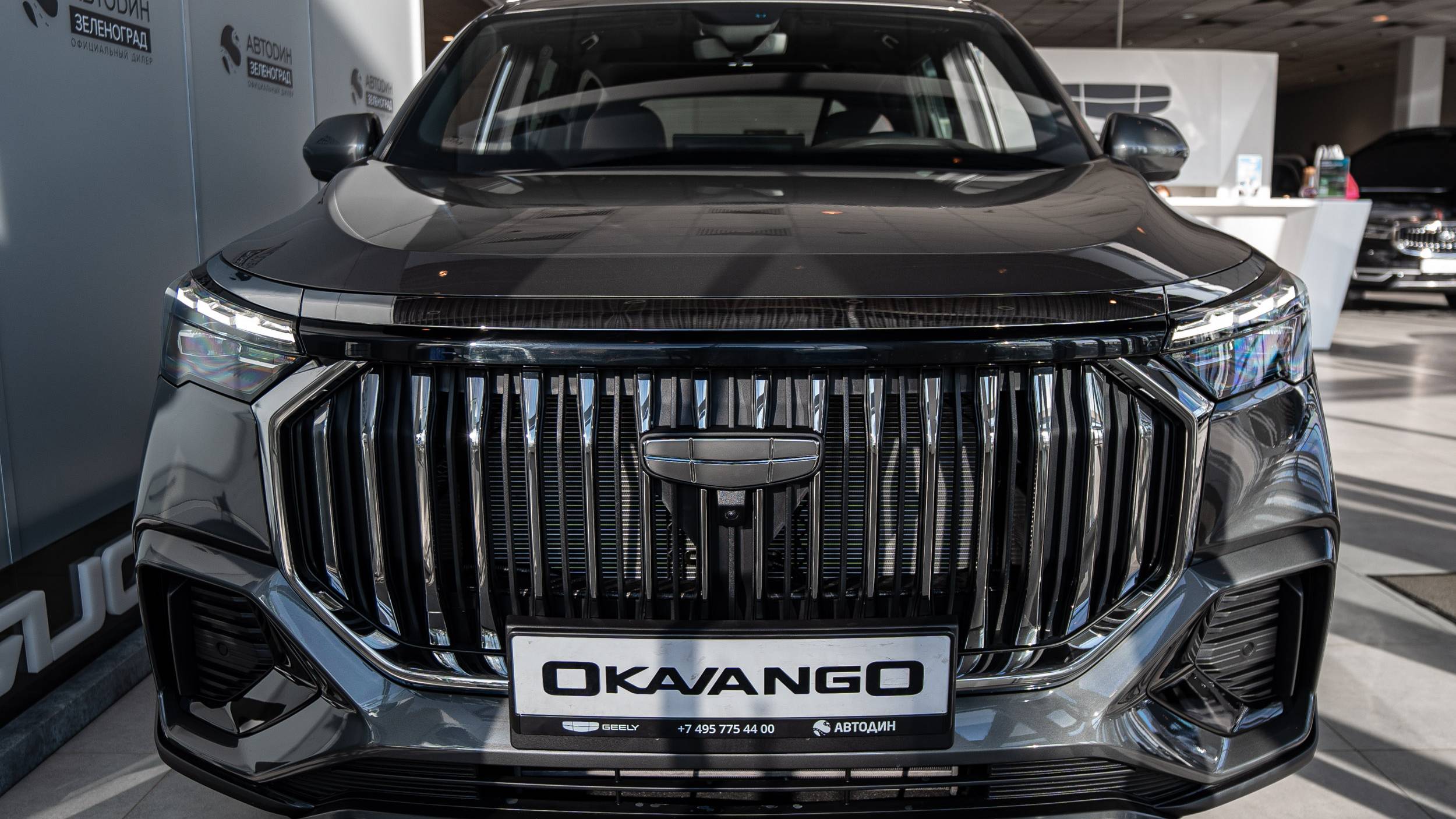 Geely Okavango (Flagship) Cерый смотреть онлайн