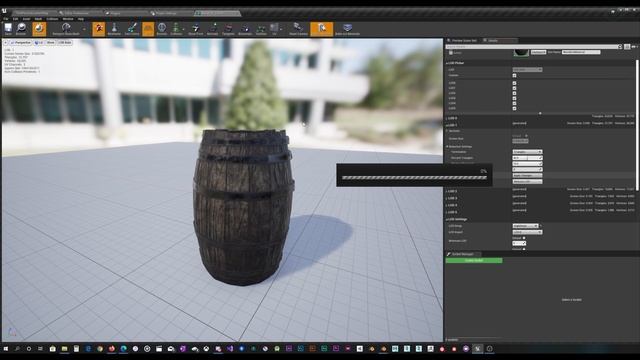 UE4 LOD Features, Settings And Configuration - (Auto LOD Generation) - (LOD Distance) - (LOD Groups