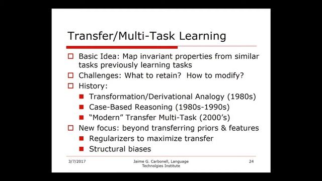 Mad Scientist GTI Conference 2017: 'AI' and Machine Learning w/ Dr Carbonell смотреть онлайн