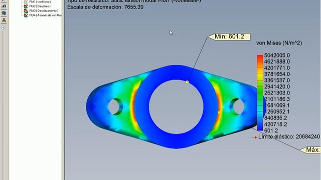 SolidWorks -UTILIZANDO EDRAWING Y COSMOS SIMULATION смотреть онлайн