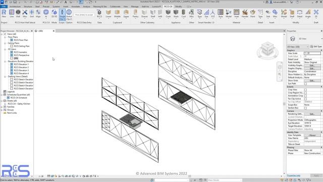 Realtime Custom Cabinetry System 24 (for Revit®) : AI Combinations смотреть онлайн