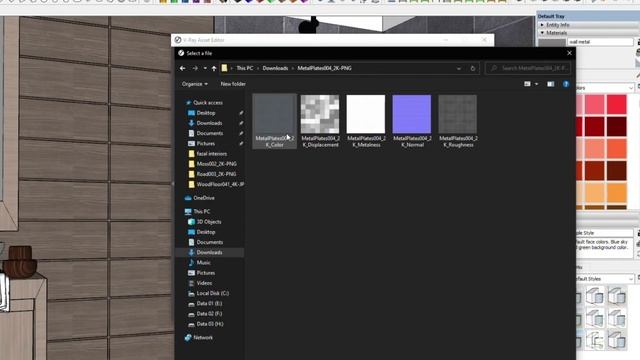 PBR Materials -Vray For Sketchup смотреть онлайн
