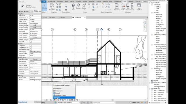 LEARNING ABOUT SECTIONS IN REVIT | REVIT TUTORIAL FOR BEGINNERS смотреть онлайн
