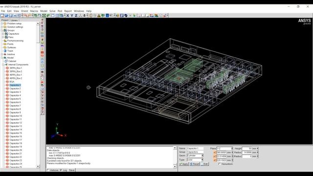 ANSYS Icepak: Modifing Mesh Parameters for Multiple Objects смотреть онлайн