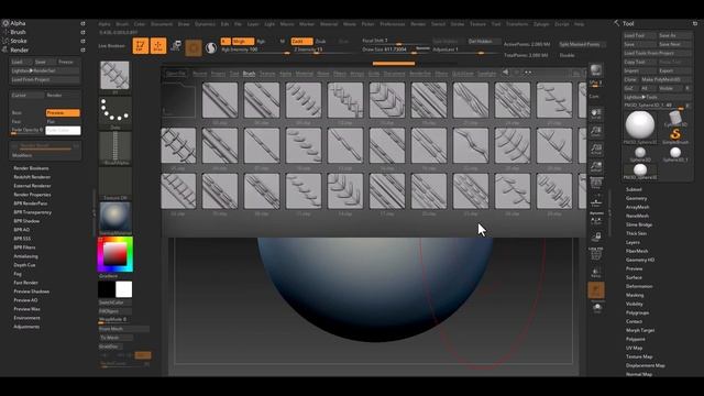 45 Seam & Stitch Brushes & Alpha (Tileable 4k-16bit) смотреть онлайн