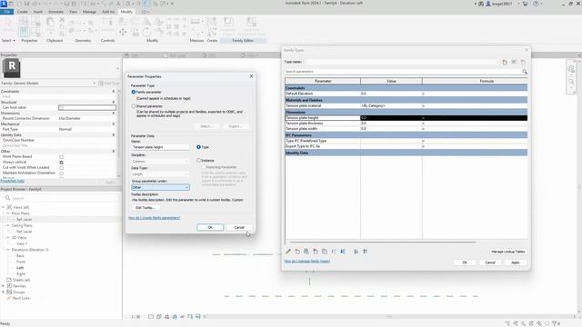 Revit family masterclass | Parametric steel core pile with IF statement смотреть онлайн