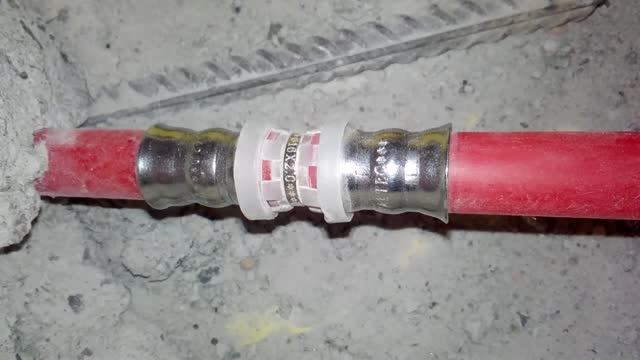 Труба PERT ремонт теплого пола. смотреть онлайн