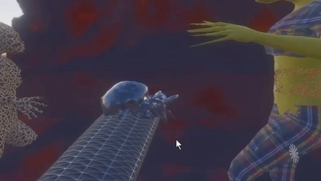 Blender 3d, I used Blender kit free shaders here and free VFX explosion in my scene смотреть онлайн