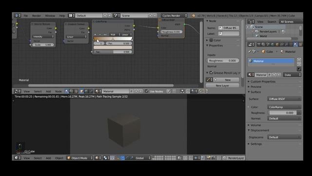 Blender render in cycles tutorial смотреть онлайн