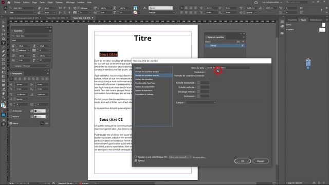 Comment créer des styles de caractères dans InDesign смотреть онлайн