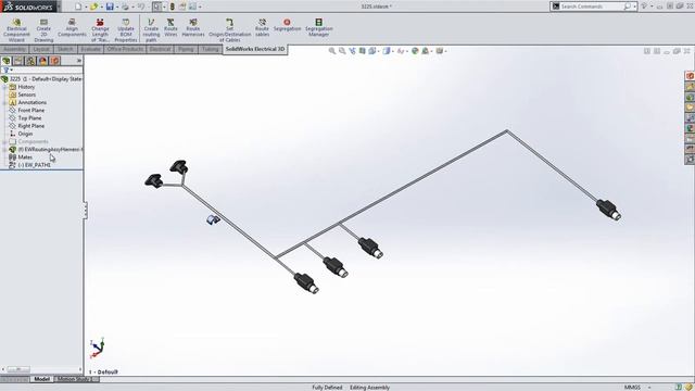 SolidWorks Electrical 3D смотреть онлайн