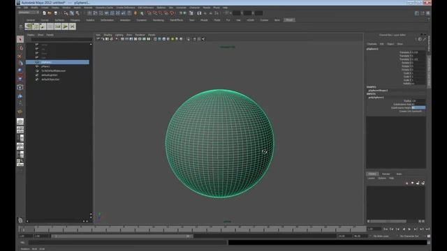 Autodesk Maya Moon И Stars Tutorial Часть 1 (Базовая)