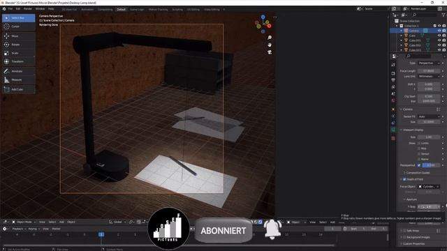 Focal Length in der Blender Kamera - Blendertutorial Nr. 60 смотреть онлайн