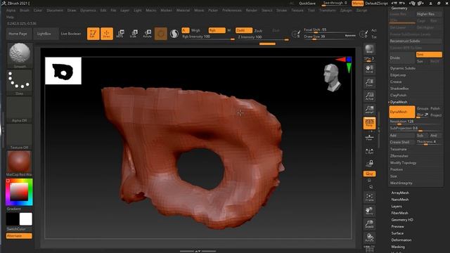 Limitations of Dynamesh in Zbrush | Lesson 4 | Chapter 9 | Zbrush 2021.5 Essentials Training смотреть онлайн