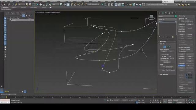3Ds Max And Line Segments