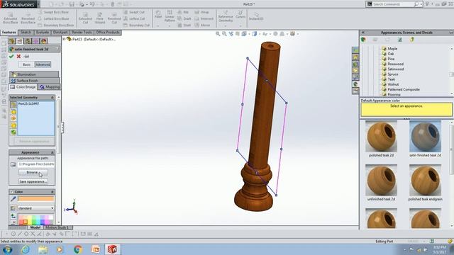 SolidWorks | Bed Lamp Slowed Down Version смотреть онлайн