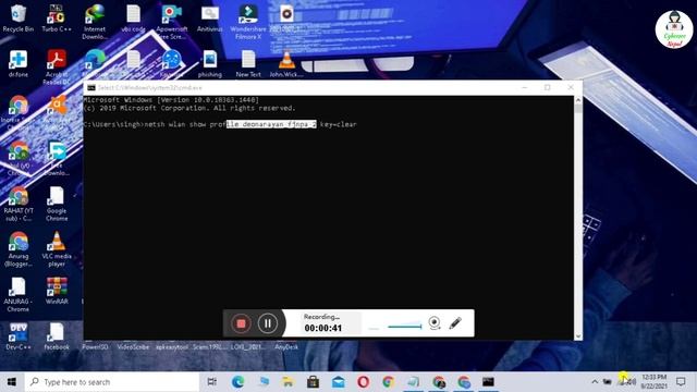 Show Wifi Password With Cmd In Windows 10/ Connect Wifi Password In Nepali смотреть онлайн