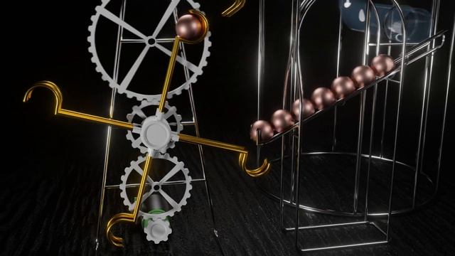 Marble Coaster 4 | Blender Animation | 4K смотреть онлайн