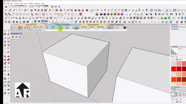 Sketch up မှာ Round Corner အသုံးပြုနည်း смотреть онлайн