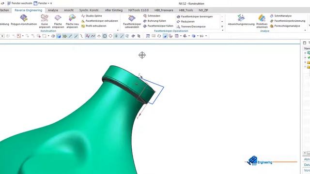 HBB Reverse Engineering Flaeche einpassen смотреть онлайн
