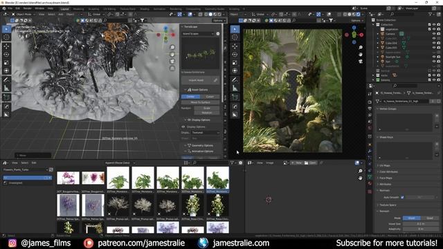 Creating an Environment in Blender in 1 Hour | Speed Art Timelapse смотреть онлайн