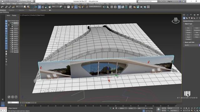 3ds max exterior modeling villa Ypsilon смотреть онлайн