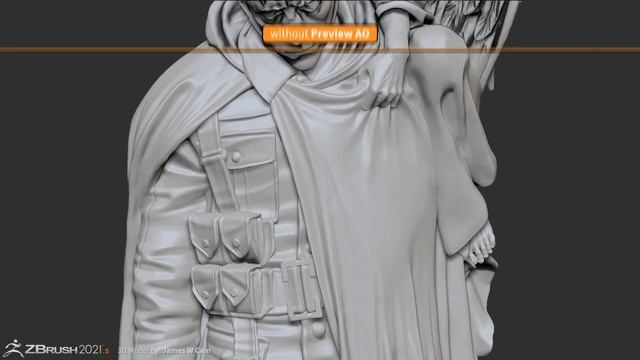 ZBrush 2021.5 - Preview AO